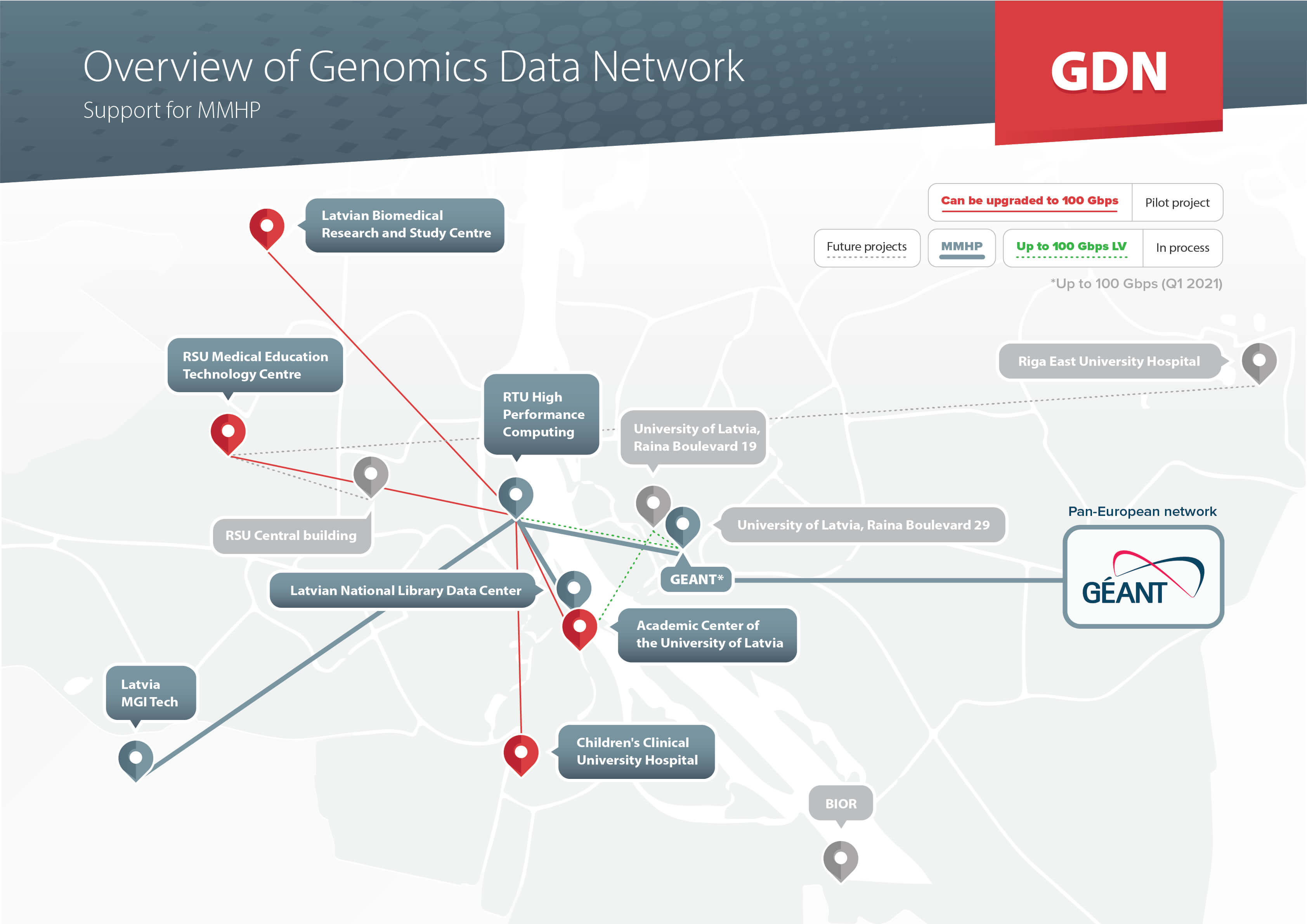 GDN map